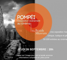 Exposition Pompéi cinéma gaumont Le Havre