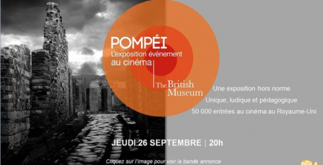 Exposition Pompéi cinéma gaumont Le Havre